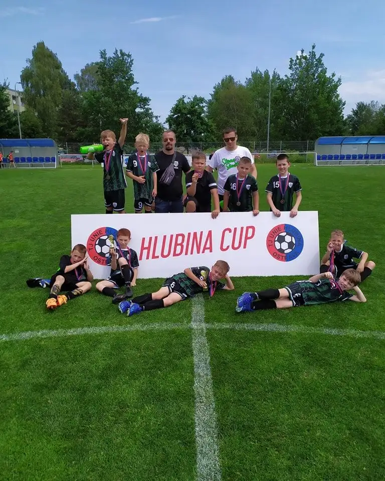 Mladší přípravka na HLUBINA CUPU