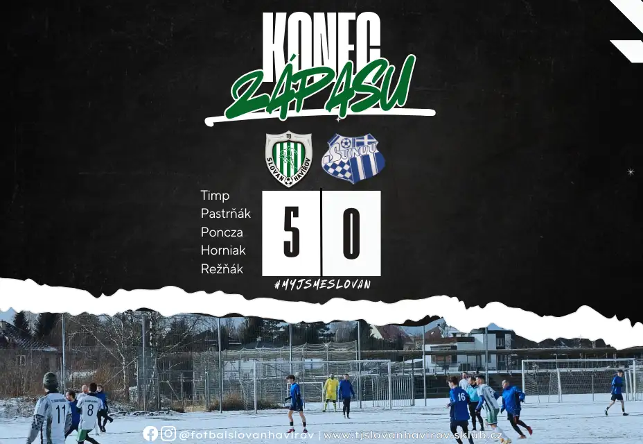 Pět gólů, pět střelců, jasná výhra - muži porazili Svinov 5:0